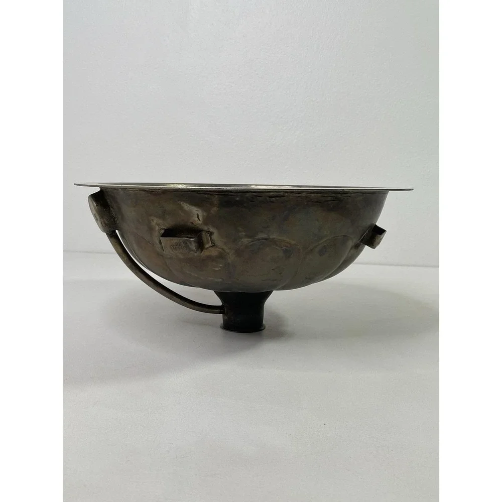 Bates and Bates Hammered Petal Design Bar Sink Hand Sink Matte Finish
